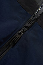 Colorblock Hooded Winter Jacket