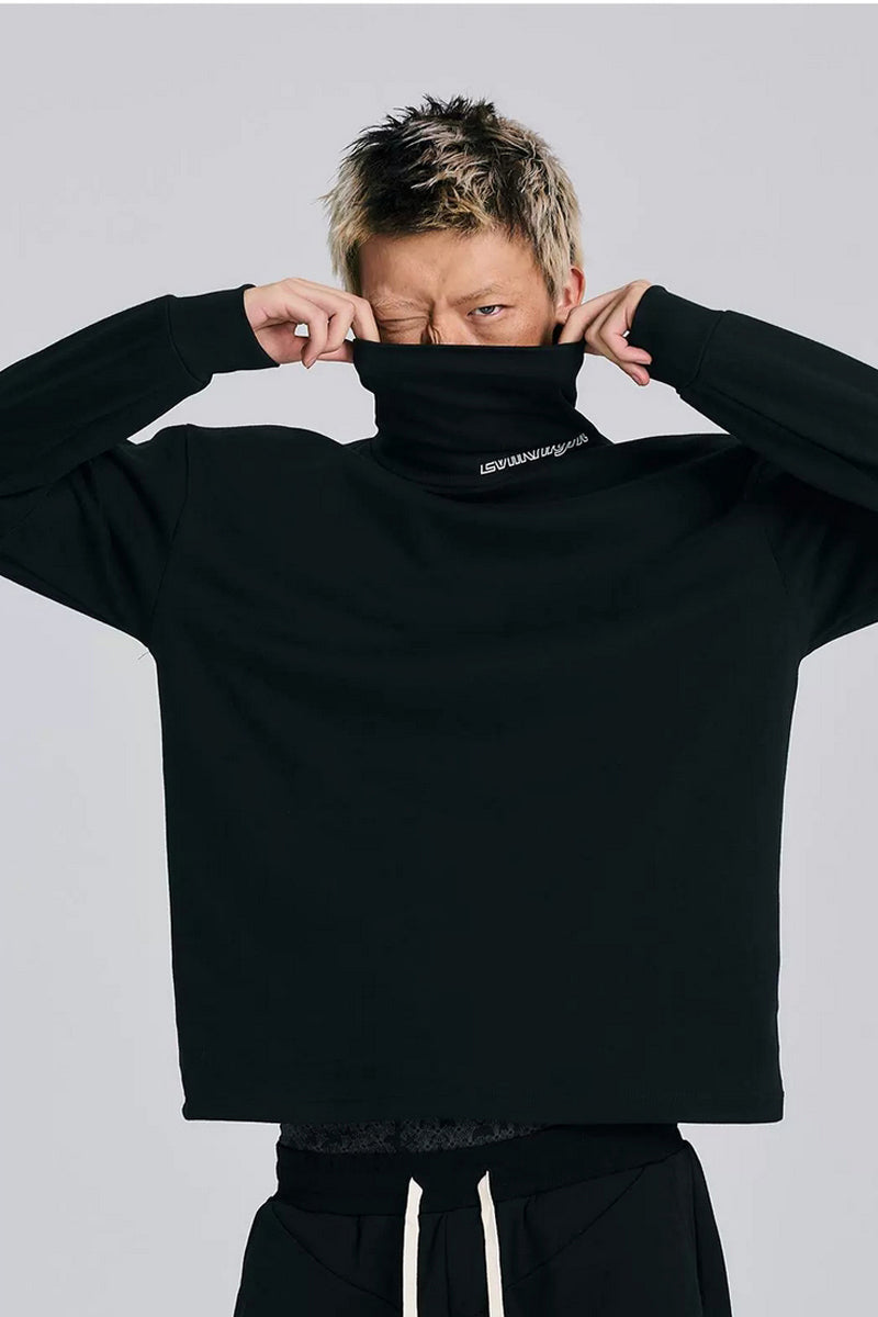 Thermal Logo Turtleneck Long Sleeve