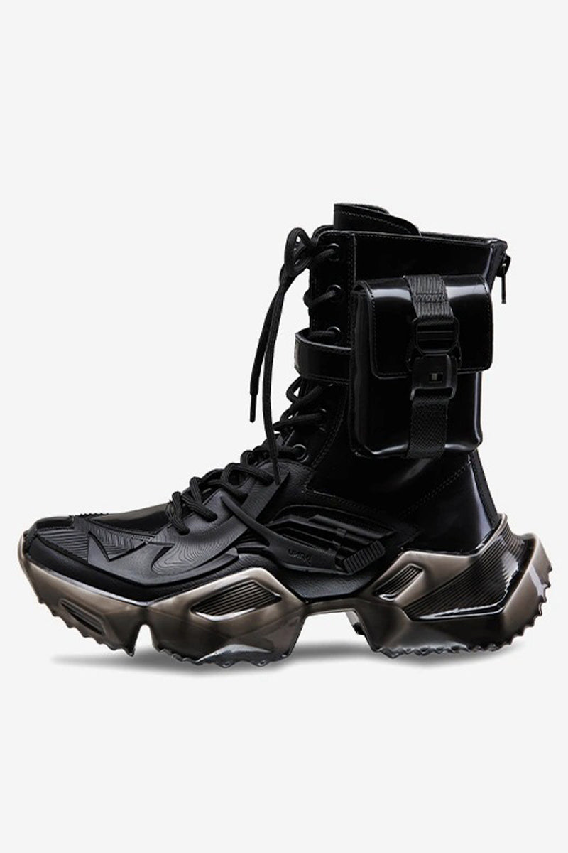 Jelly 3D High-Top Mecha Combat Boots