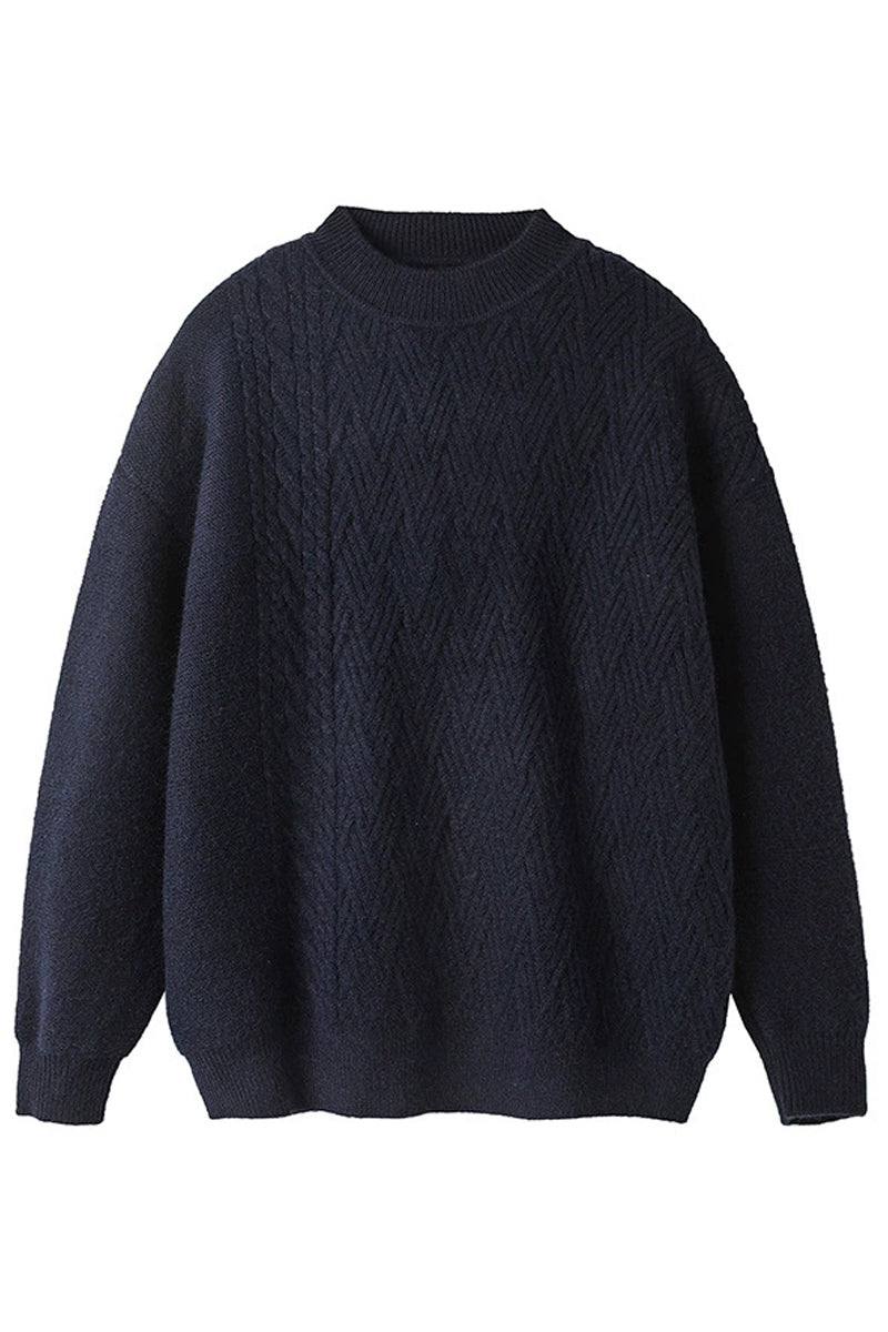 Japanese Vintage Irregular Knit Sweater