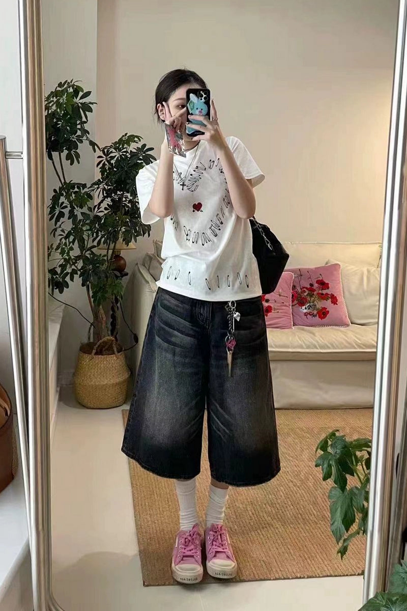 Washed Vintage Jorts