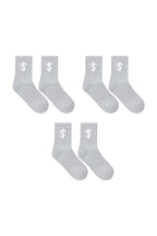 Multi-Color Logo Crew Socks