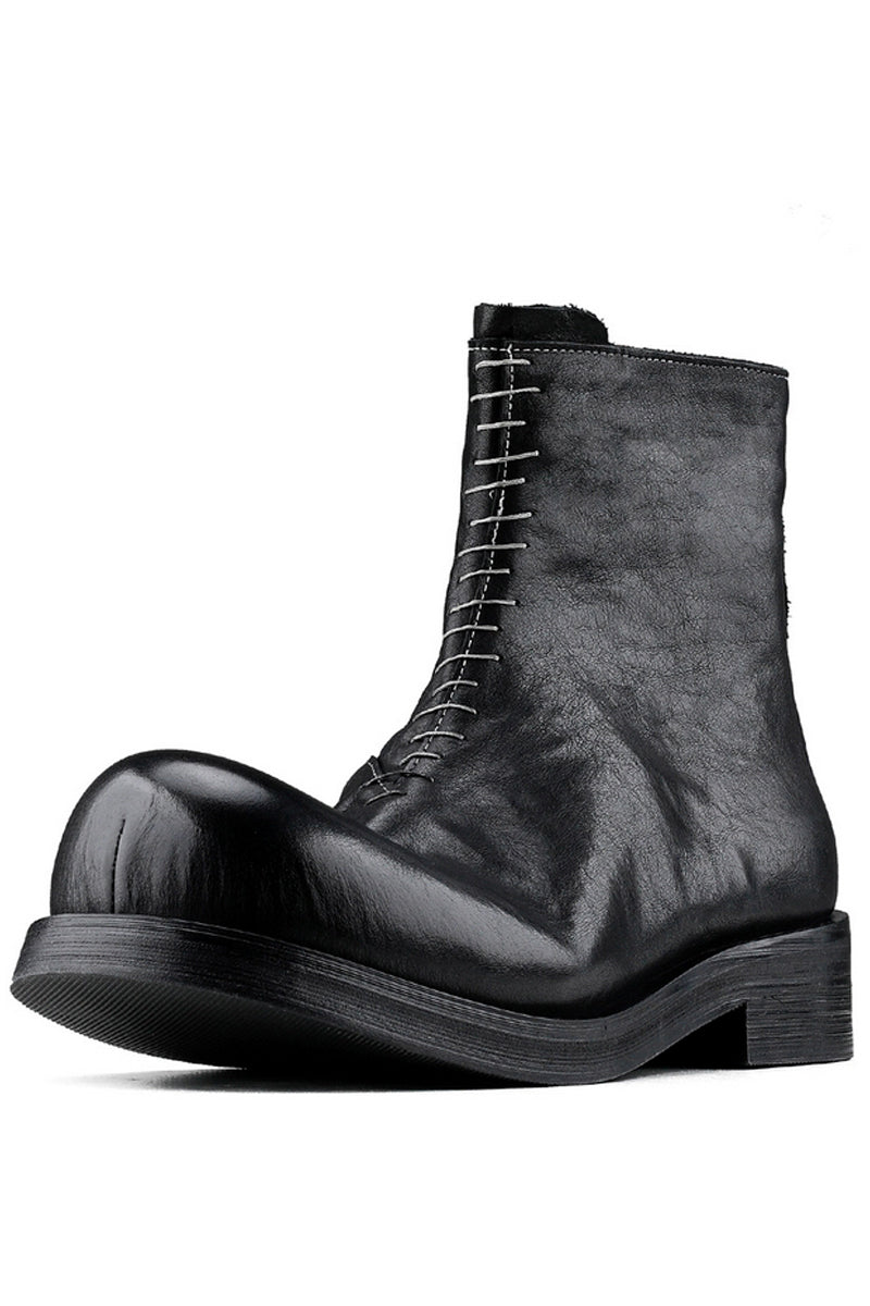 Chunky Leather Chelsea Boots – Copping Zone