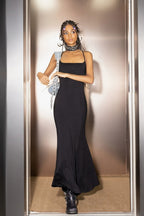 Backless Cross Mermaid Dress