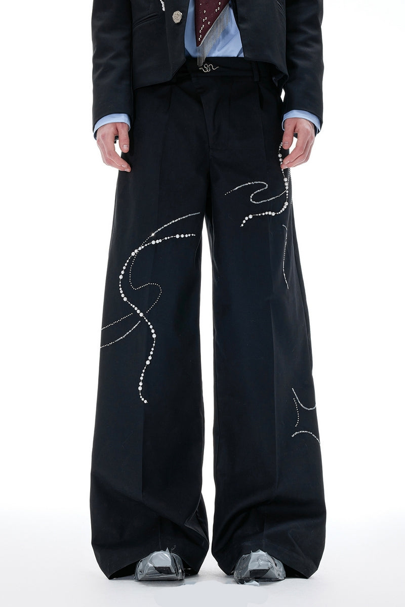 Snake Year Suit Trousers