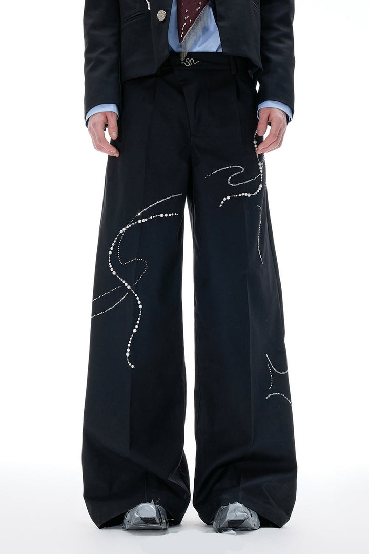 Snake Year Suit Trousers