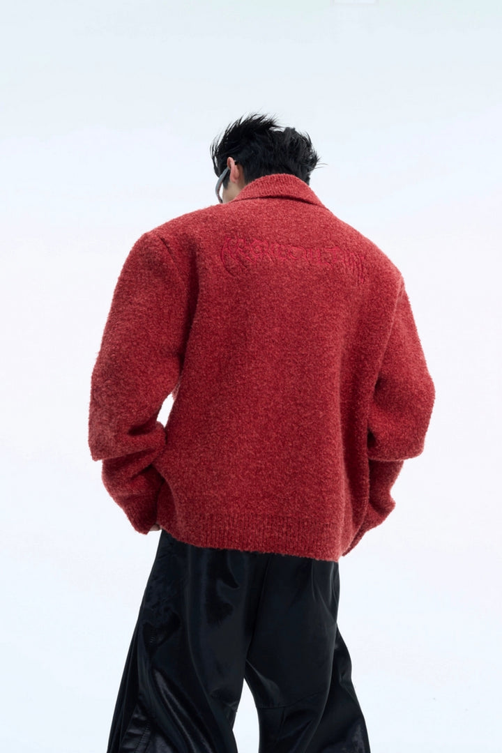 Textured High-Density Knit Sweater