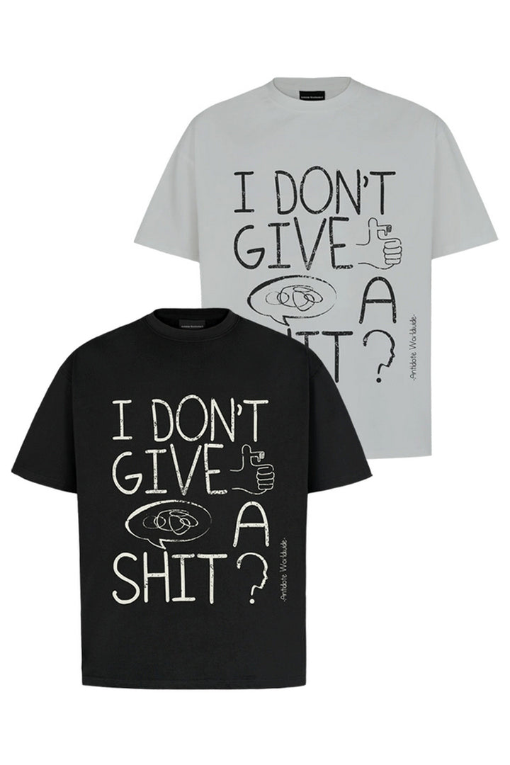 Graphic Typography Print T-Shirt