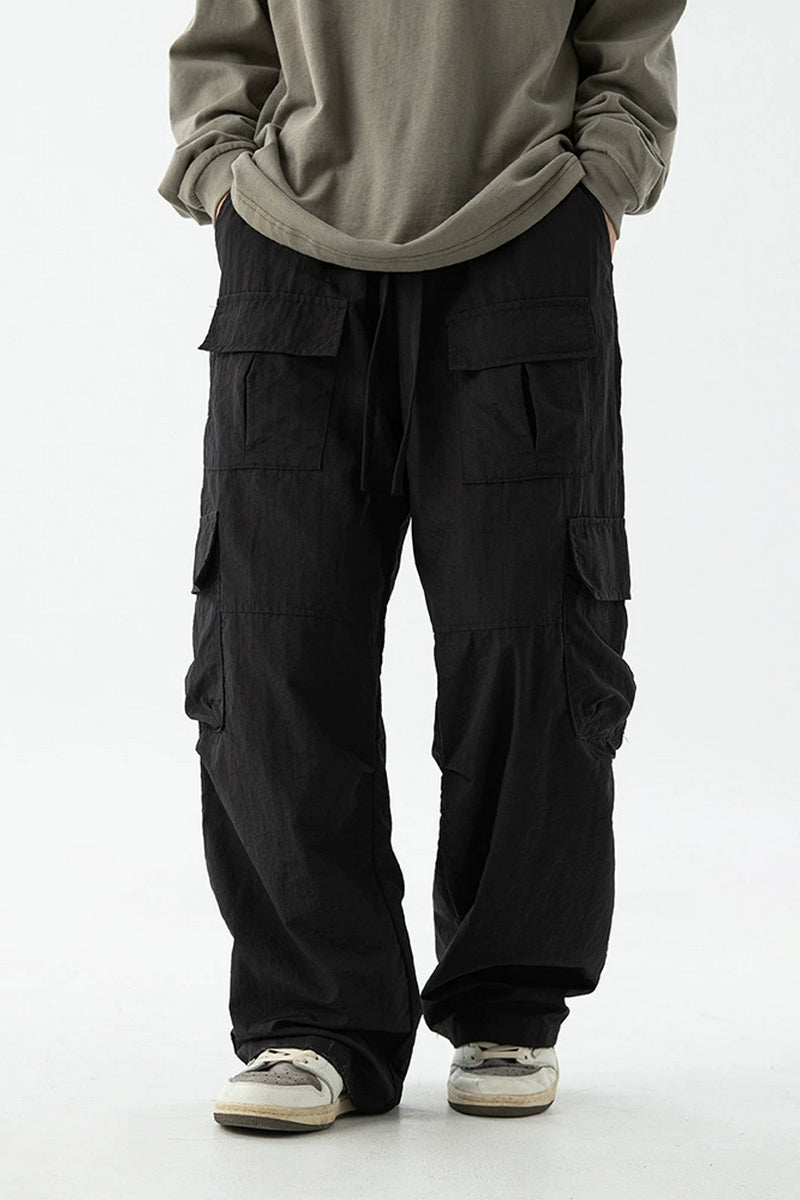 Multi-Pocket Cargo Trousers