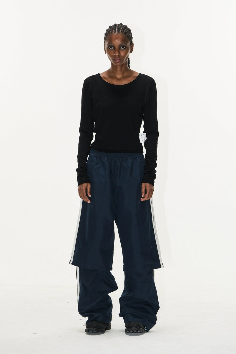 Layered Colorblock Jogger Pants