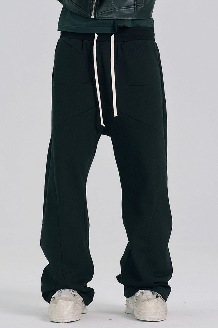 Fleece Lined Straight Sweatpants