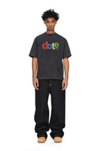 Distressed Dote Logo Print T-Shirt