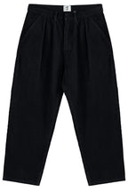 Corduroy Tapered Wide-Leg Pants