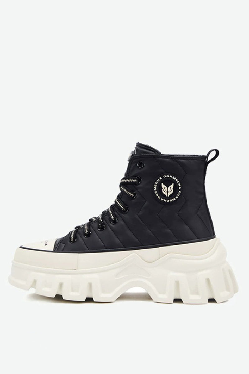 Space High-Top Platform Shoes