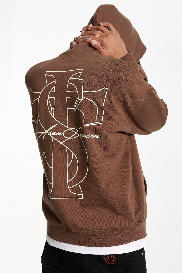 Back Logo Pullover Hoodie