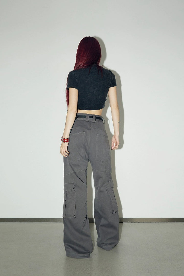 Oversized Multi-Pocket Cargo Pants