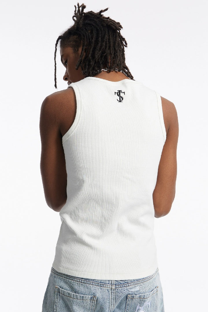 Basic Sleeveless Street Vest