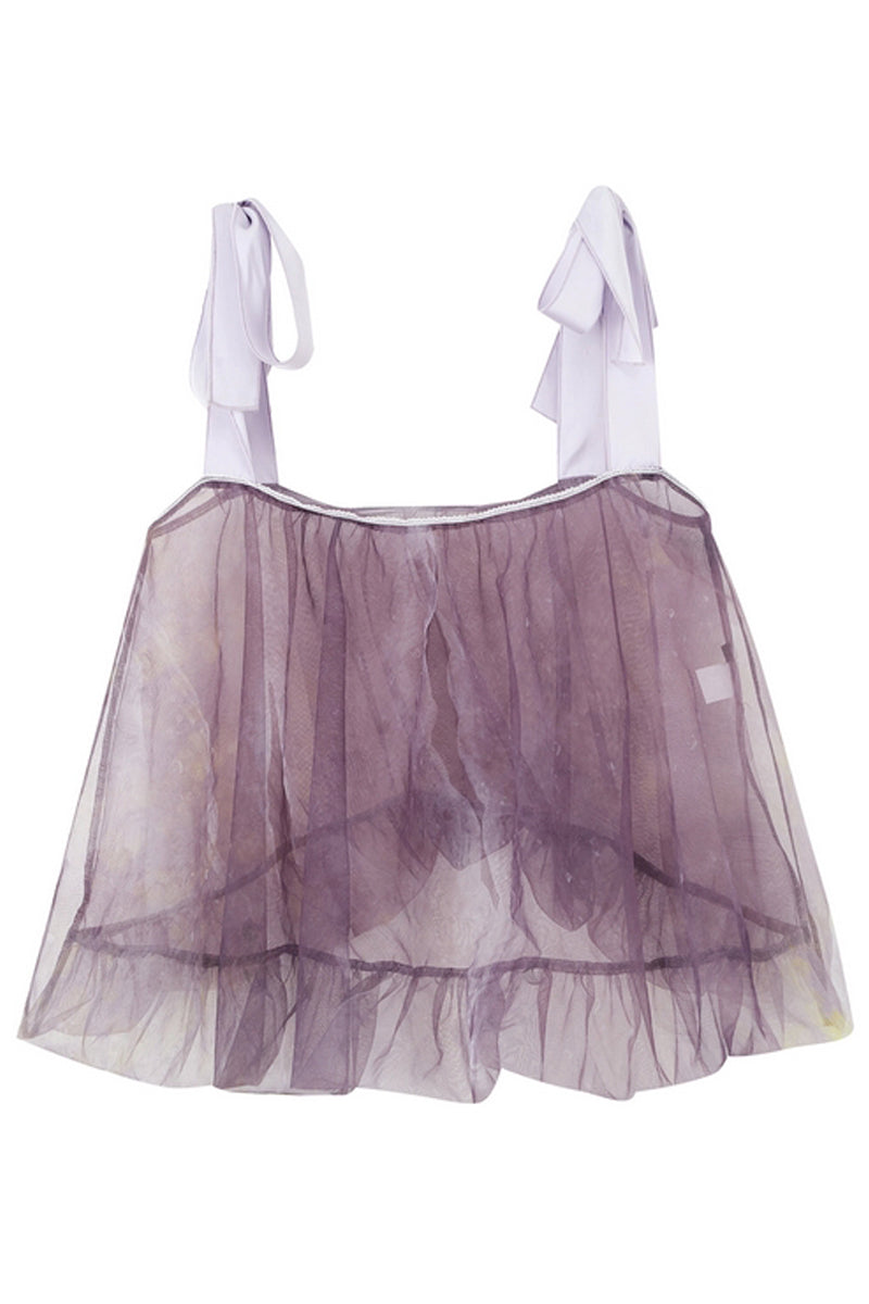 Organza Overlay Satin Dress