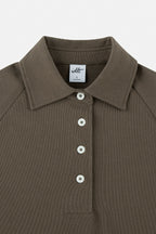 Oversized Polo Sweatshirt