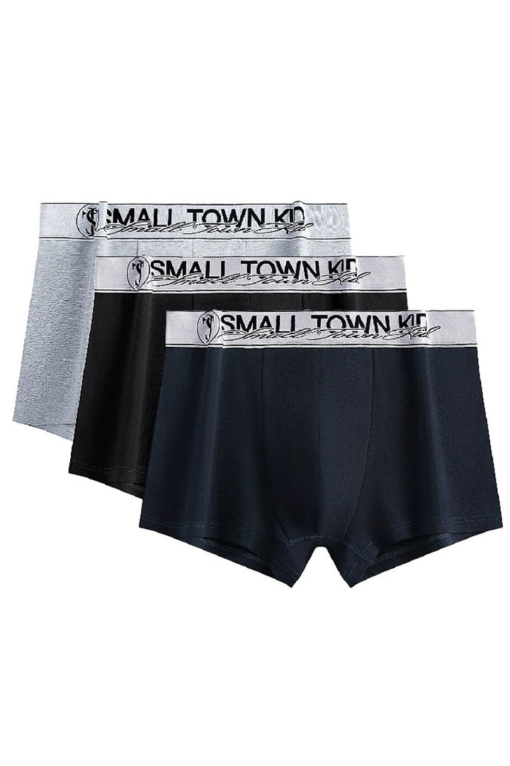 Breathable Men's Boxer Shorts Set