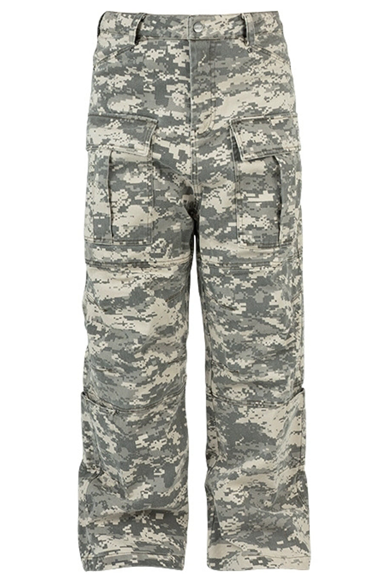 Mosaic Camo Military Cargo Pants