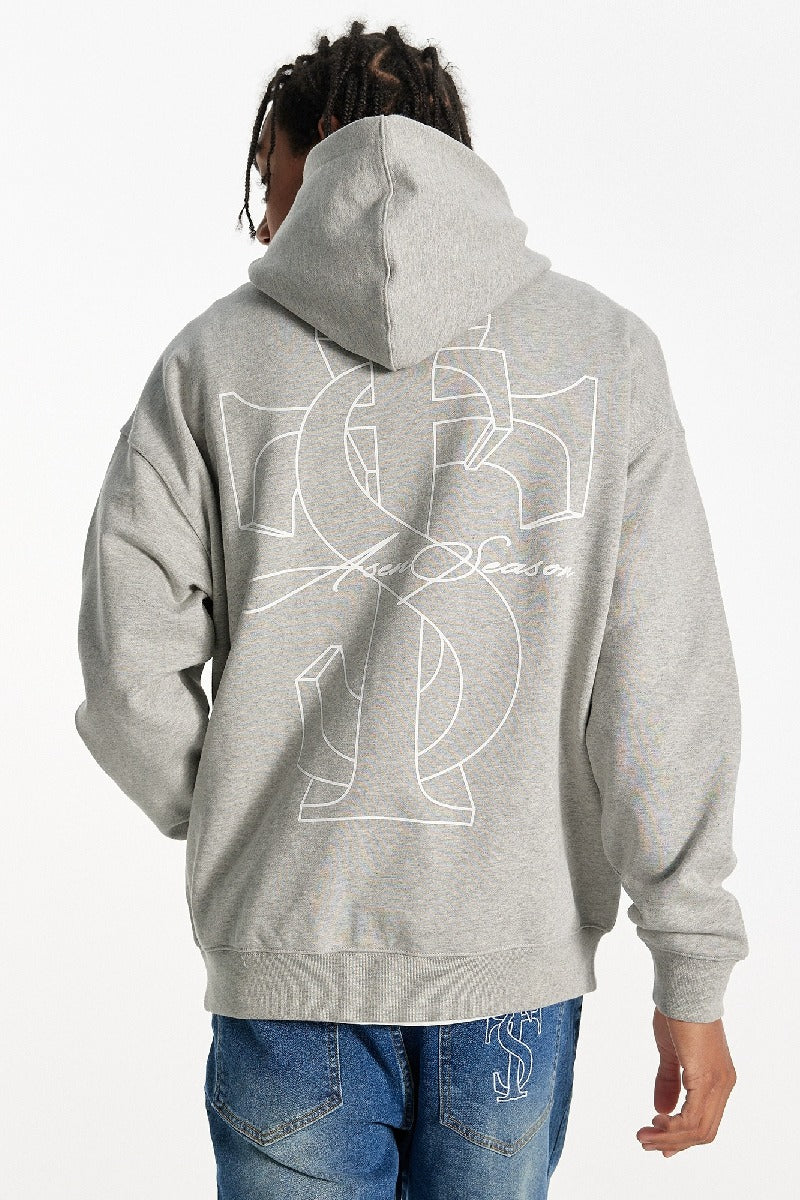 Back Logo Pullover Hoodie