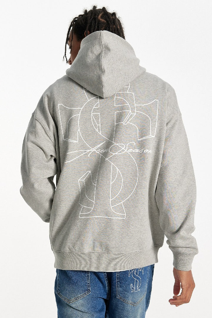 Back Logo Pullover Hoodie