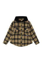 Loose Fit Plaid Coat