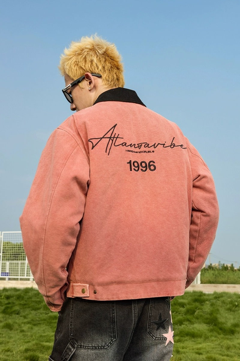 Detroit Retro Embroidered Jacket