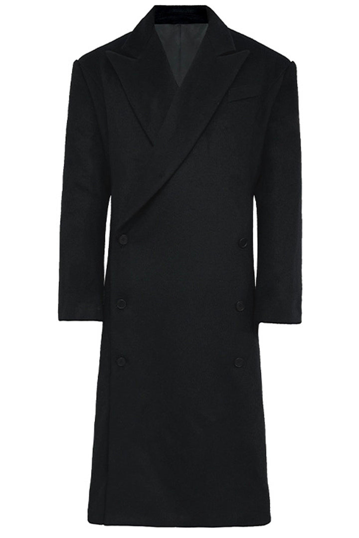 Fitted Wool Dress Coat