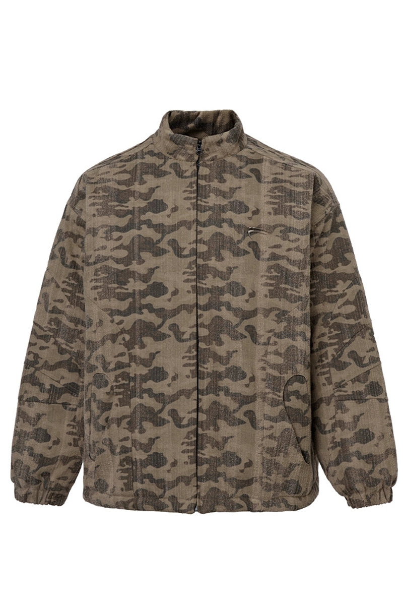 Vintage Camo Padded Jacket