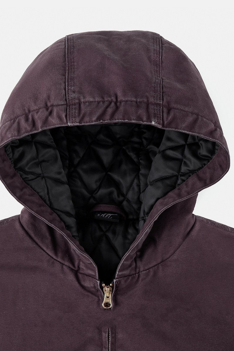 15oz Hooded Canvas Work Jacket