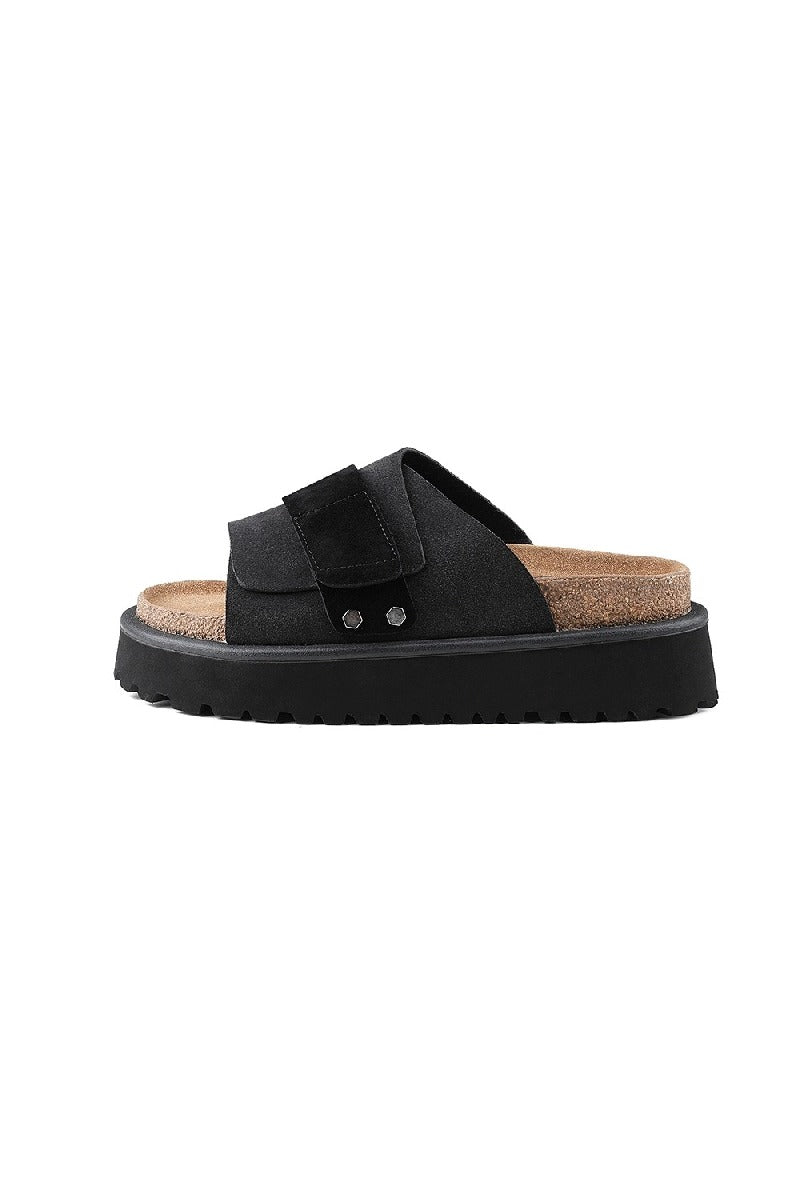 Thick Sole Mule Slip-Ons - Hanqiaoriji – Copping Zone