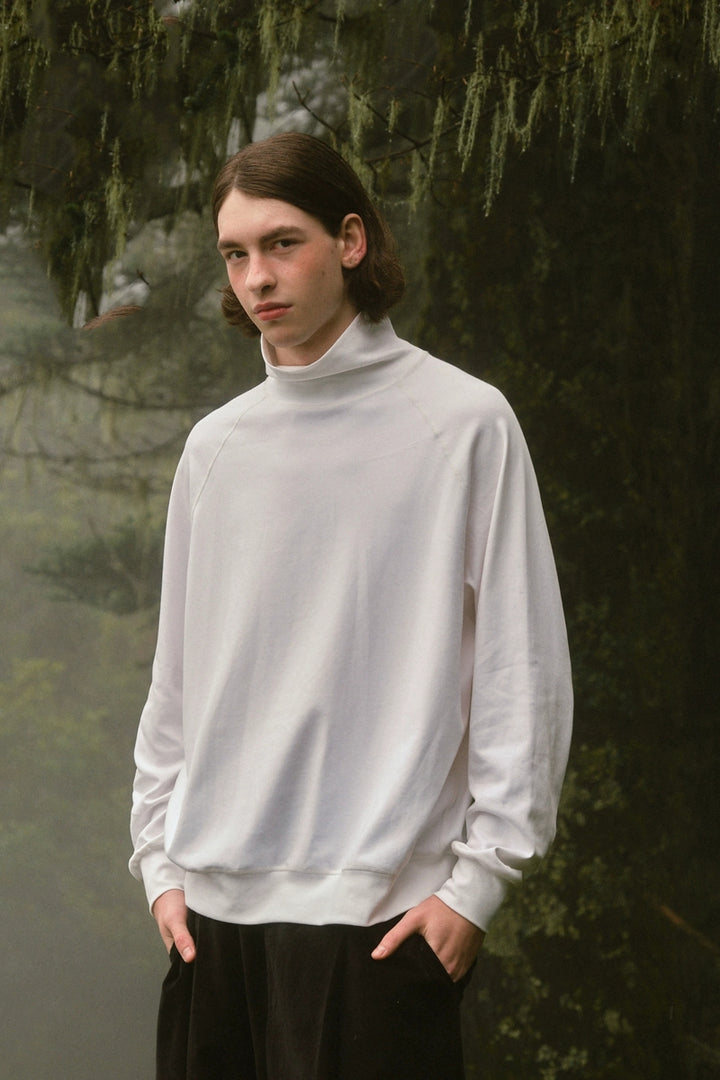 Stretch Raglan Turtleneck Base Shirt