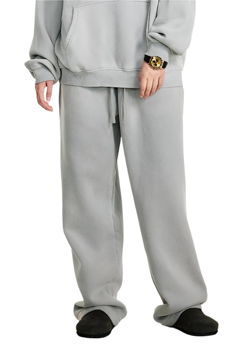 Fleece Knit Washed Sweatpants