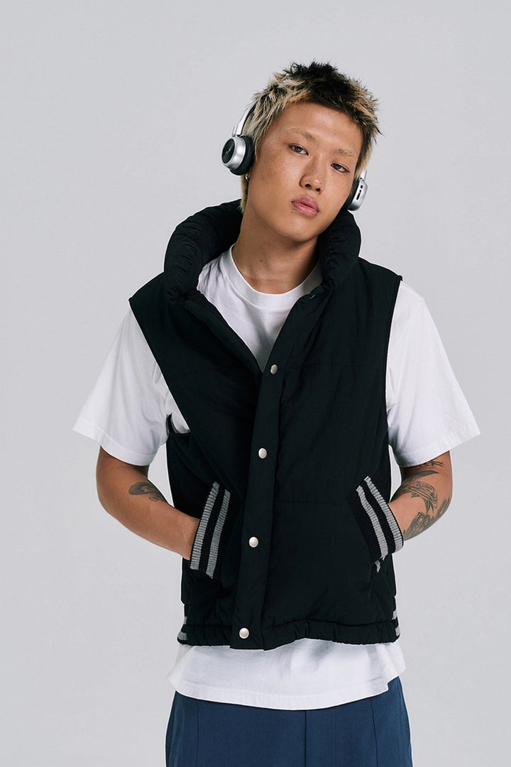 U-Shaped Collar Utility Vest