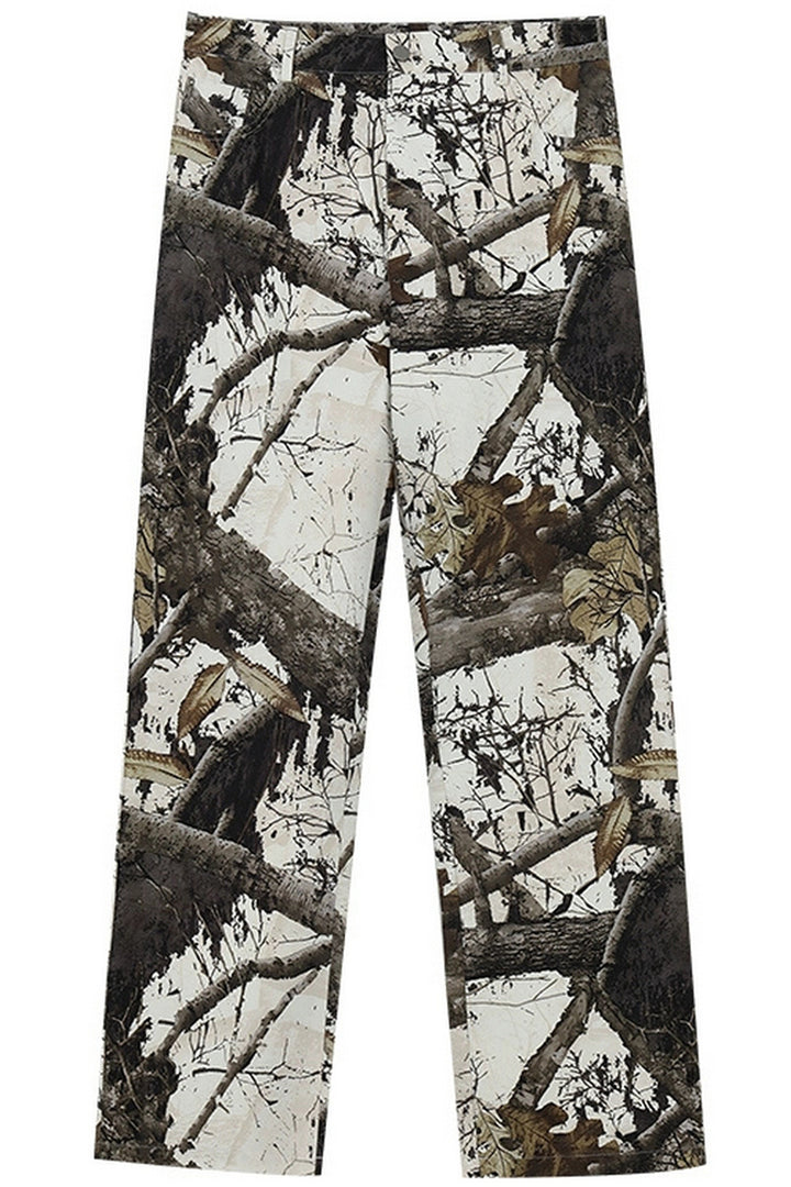 Camo Tree Branch Workwear Pants