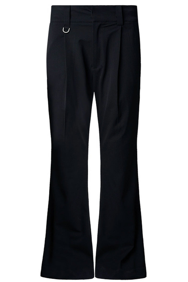 Flared Casual Suit Trousers