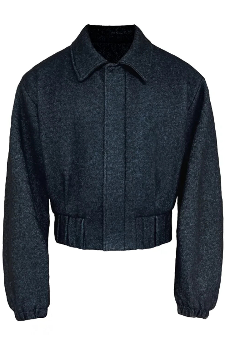 Pleated Wool Jacket