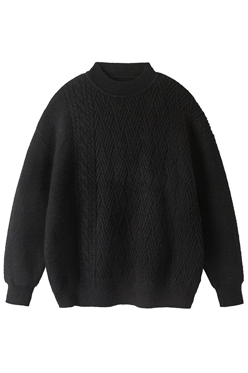 Japanese Vintage Irregular Knit Sweater