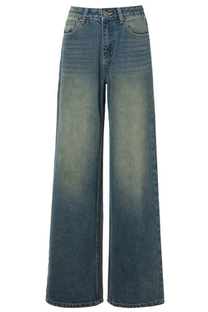 Wide-Leg Vintage Jeans