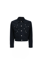 Floral Embroidered Denim Jacket