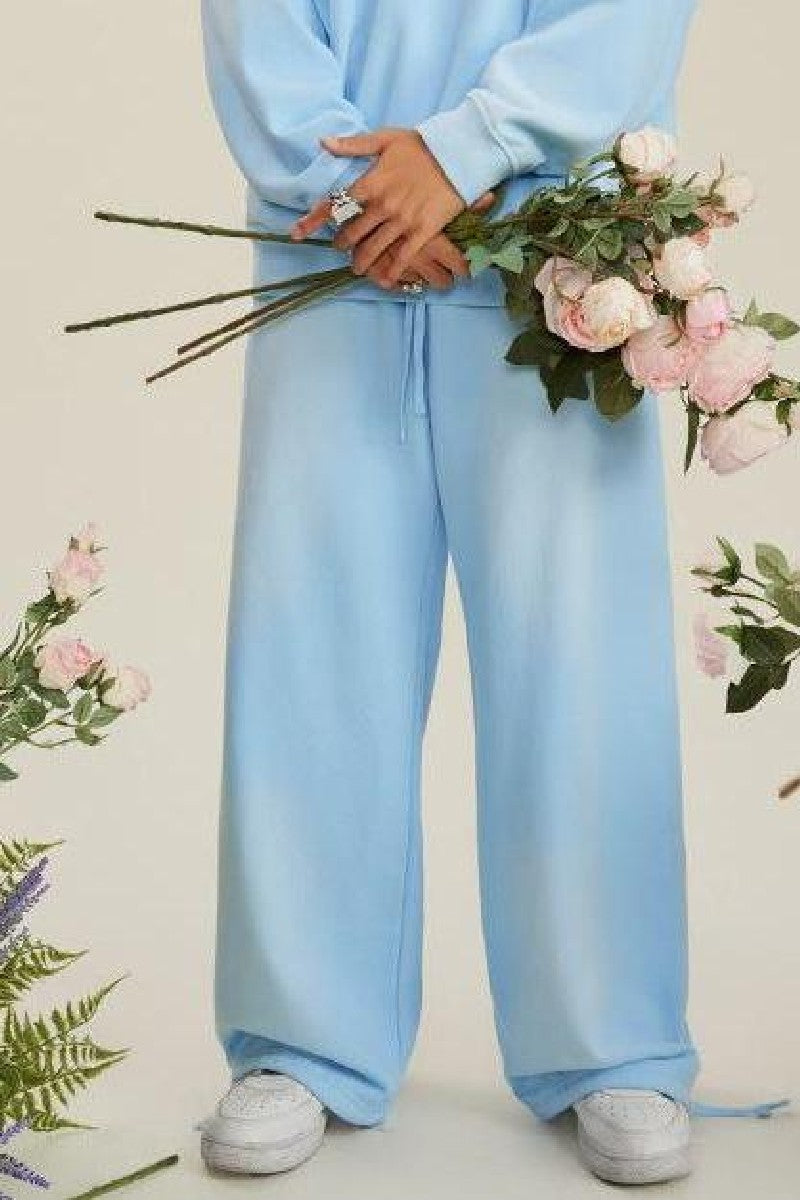 Fleece Gradient Washed Sweatpants