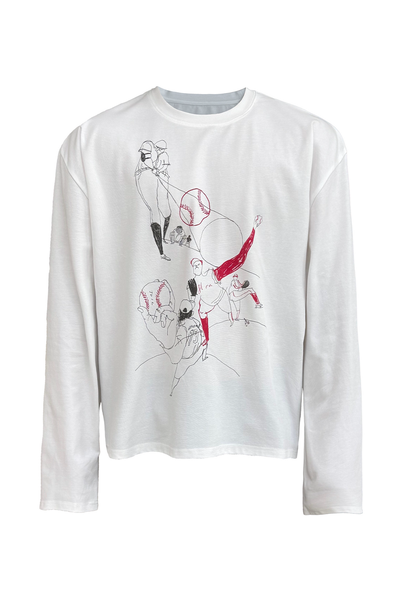 Baseball Graphic Long Sleeve
