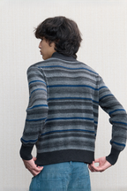Striped Knit Cardigan
