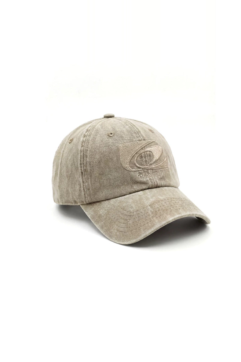 Embroidered Cotton Baseball Cap - product view