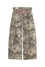 Embroidered Woodland Camo Pants