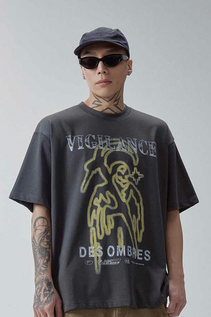 Vintage Graphic Washed T-Shirt – Copping Zone