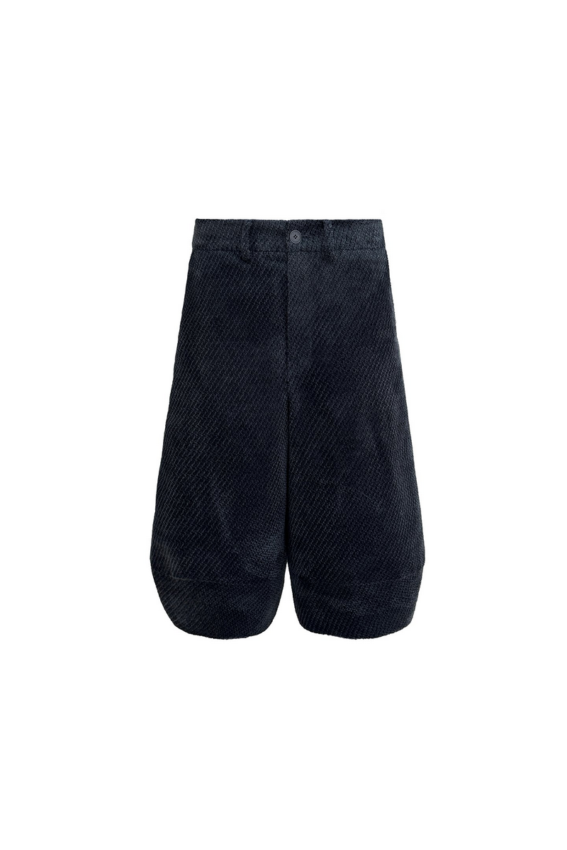 Textured Wide Leg Capris