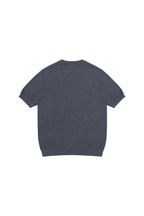 Jacquard Cotton Knit T-Shirt